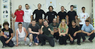 Russian Martial Art Seminar “The Clinch Game: Control & Dirty Boxing” with the instructor Vasilis Stamatiou.