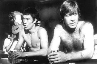 Bruce Lee & Chuck Norris