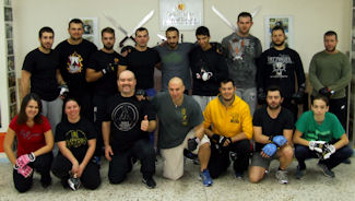 JKD Trapping Fighting Tactics seminar with instructor Vagelis Zorbas