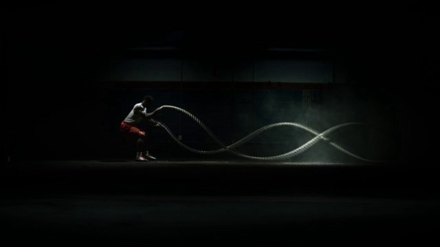 Battle Ropes Προπόνηση με σχοινιά
