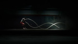 Battle Ropes Προπόνηση με σχοινιά
