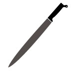 Spear Point Machete