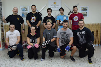 Kali Destructions seminar with instructor Vagelis Zorbas