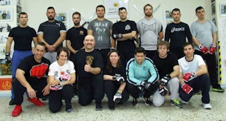 Rapid Elbow Termination Strikes seminar with instructor Vagelis Zorbas