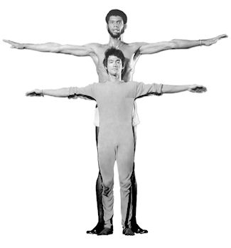 Bruce Lee & Kareem Abdul Jabbar