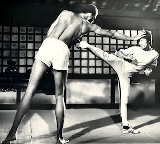 Bruce Lee & Kareem Abdul Jabbar