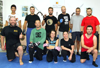 Kina Mutai seminar with instructor Vagelis Zorbas