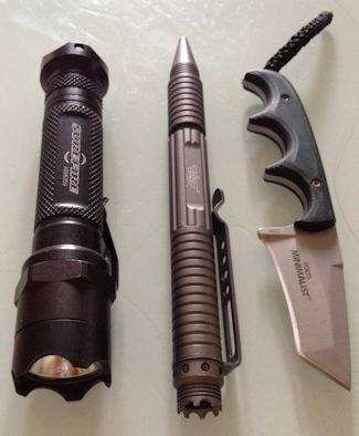 Tactical Pen & Tactical Flashlight